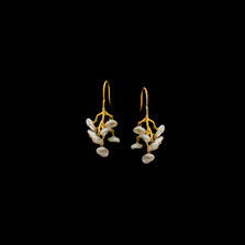 Lily of the Valley Gold Wire Drop Earrings | Michael Michaud | 4280V | Nature Jewelry 