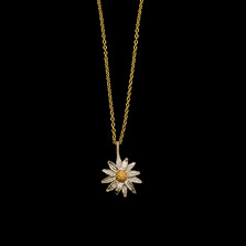 Daisy 18" Adjustable Pendant Necklace | Michael Michaud Jewelry | 9312BZ