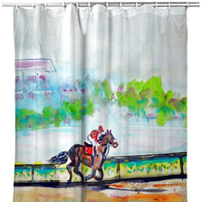 Horse Shower Curtain "Inside Track" | BDSH313