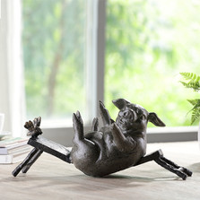 Fat Pig Broken Bench Desktop Sculpture | SPI Home | 51106