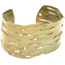 Birch Bark Bronze Cuff Bracelet | Michael Michaud Jewelry | SS7116BZ -2