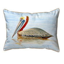 Summer Pelican Indoor Outdoor Pillow 20x24 | Betsy Drake | BDZP807