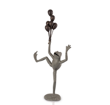 Frog Garden Sculpture "Balloon Seller" | SPI Home | 