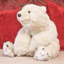 26" Plush Polar Bear | Ditz | DIT40471