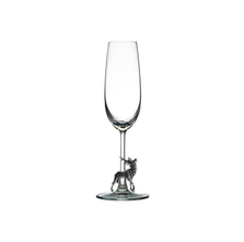 Pewter Bat Stem Wine Glasses (Set of 2)