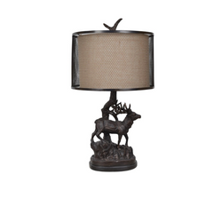 Buck "Hunter's Walk" Table Lamp | Crestview Collection | CVCCVAER1200