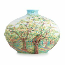 Van Gogh White Orchard Vase | FZ0267 | Franz Porcelain Collection