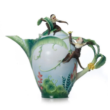 Jungle Fun Monkey Teapot | fz02006 | Franz Porcelain Collection