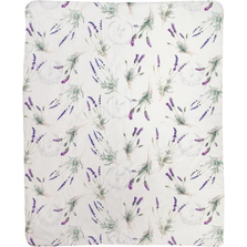 Floursack Lavender Sherpa Fleece Throw Blanket | MWWSAFLL