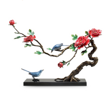 Blue Bird Pair Sculpture | "Happiness" | 80375 