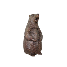 Groundhog Bronze Sculpture | Metropolitan Galleries | MGISRB075118