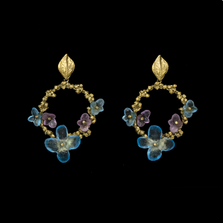 Spring Cape Oval Post Earrings | Michael Michaud Jewelry | SS3662bz
