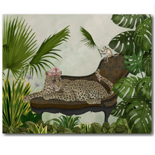 Princess Cat and Monkey Gallery Wrapped Canvas | FA321