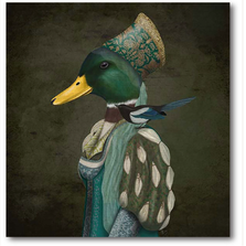 Duck Gallery Wrapped Canvas "The Maiden"