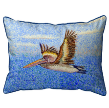 Flying Pelican Indoor Outdoor Pillow 16 x 20