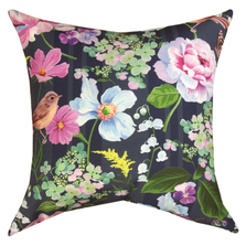 Floral With Bird Indoor/Outdoor Pillow