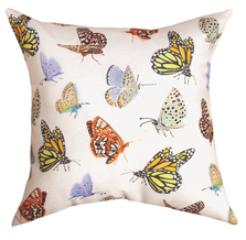 Butterflies Indoor Outdoor Throw Pillow 