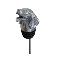 Stainless Steel Carved Spaniel Wine Pourer