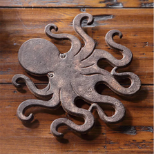 Octopus Iron Trivet | SPI Home | 64012