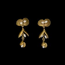Eucalyptus Seed Post Earrings | Michael Michaud | 3706BZWP | Nature Jewelry