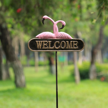 Romantic Flamingo Welcome Sign | SPI34944 | SPI Home