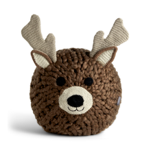 Reindeer Poof Pillow | Big Sky Carvers | BSC2020230287