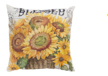 Sunflower Bouquet Indoor Outdoor Climaweave Throw Pillow | MWWSLSUN2