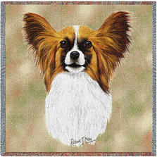 Papillion Cotton Throw Blanket | PC1157-LS