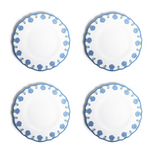 Set of 4 Melamine Hydrangea Dinner Plates | TC54597