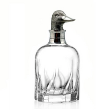 Carved Pewter Duck Modern Decanter | MCWD-DUCK