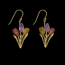 Tulip Wire Earrings | Nature Jewelry | SS3762BZ