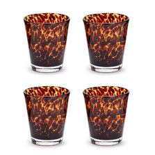 Set of 4 Tortoise Double Old Fashions | TC54646