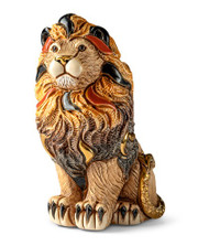 Lion King of the Jungle Ceramic Figurine | DERF261