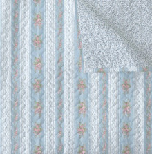 Handmade Sweet Floral Quilted Baby Blanket | IMHQD9788iBB