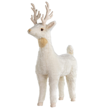 White Reindeer Footstool | DIT61100