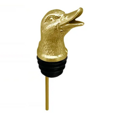 Titanium Gold Duck Wine Pourer - Aerator | M-139-GDUCK