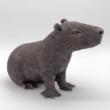 Hand Sculpted Capybara Sculpture | BRWCAPYB