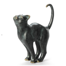 Affectionate Cat Tabletop Sculpture | SPI35636 