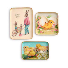 Hello Easter Enamel and Metal Trinket Tray | TC82799