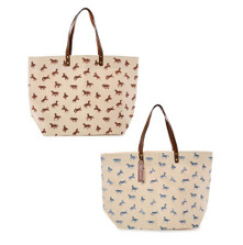 Horse Silhouette Printed Tote Bag | TC55577