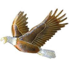 Eagle Cloisonne Pin | Bamboo Jewelry | bj0052p