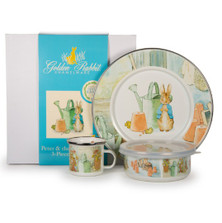Peter & The Watering Can Enamelware Child Gift Set | GRPWC
