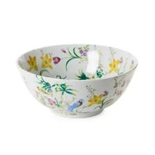 Bird & Blossom Chinoiserie Decorative Centerpiece Bowl | TCBLF175