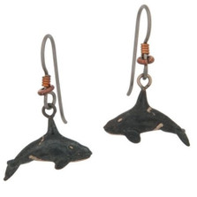 Orca Bronze Earrings | Cavin Richie Jewelry | DMOKBE-57-FH