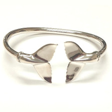 Whale Tail Sterling Silver Bracelet | Kabana Jewelry | Kbr089