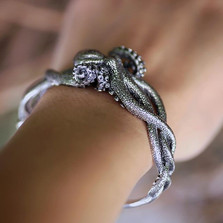 Octopus Sterling Silver Cuff Bracelet | Kabana Jewelry | Kbr321 -2