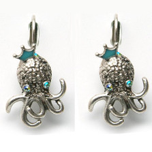 By the Sea Octopus Earrings | La Contessa Jewelry | LCER8561
