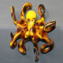 Octopus Bronze Sculpture "Octavio" | Barry Stein | BBSOCT1-BR