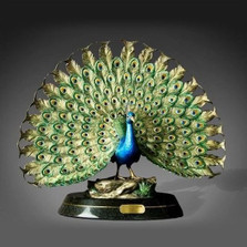 Peacock Bronze "In Living Color" | Barry Stein | BBSPEA1-ILC