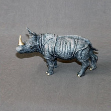 Rhino Bronze Sculpture | Barry Stein | BBSRHINOSMALL